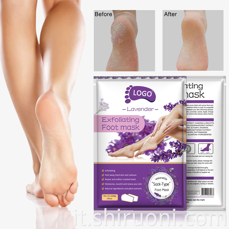 lavender foot mask 